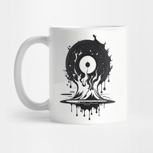 melty vinyl records Mug